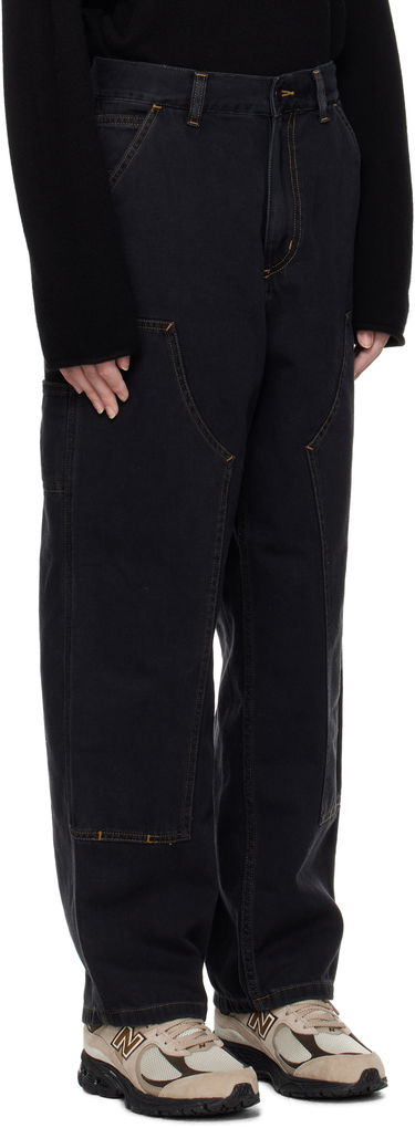 Карго панталони Carhartt WIP Double Knee Denim Work Pants Черно | I034229 8906, 1