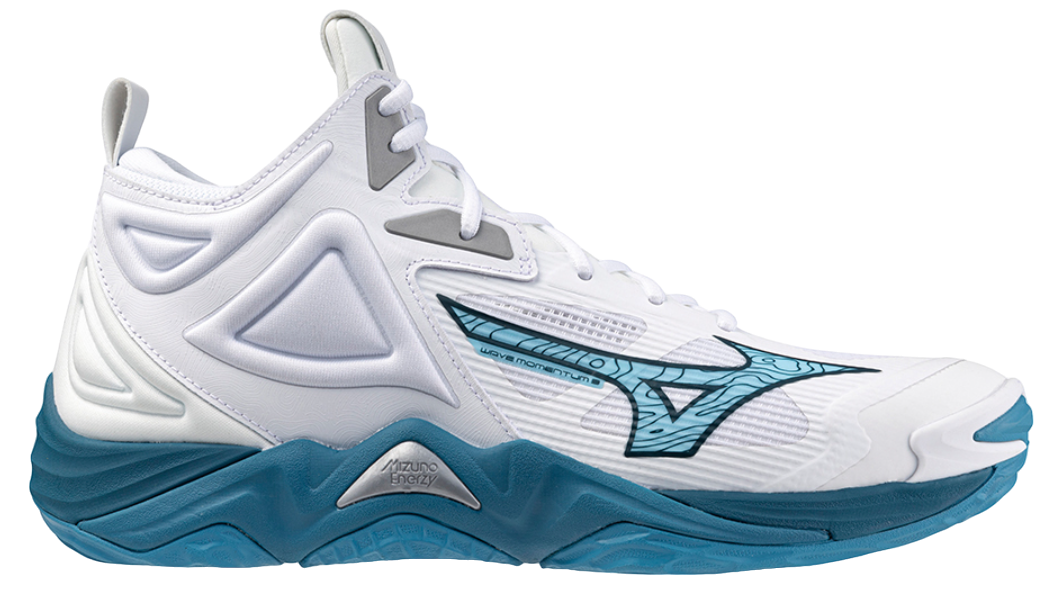 Кецове и обувки Mizuno WAVE MOMENTUM 3 MID Бяло | v1ga2317-21, 0