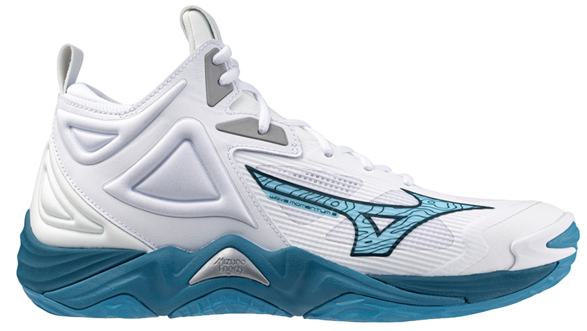 Кецове и обувки Mizuno WAVE MOMENTUM 3 MID Бяло | v1ga2317-21