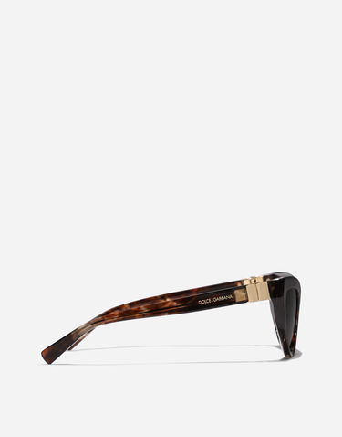 Слънчеви очила Dolce & Gabbana Dolce & Gabbana Dg Hinge Cat-Eye Sunglasses Кафяво | VG4497VP2749V000, 3