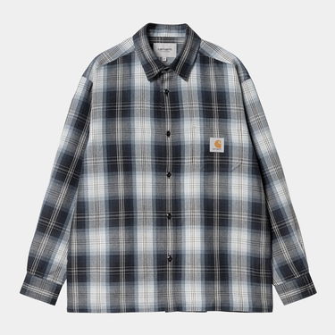 Риза Carhartt WIP Carhartt WIP Blanton Long Sleeve Plaid Shirt Синьо | I034379_8, 3