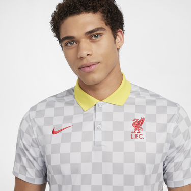 Поло тениска Nike Polo Shirt Dri-FIT Liverpool FC Victory Сиво | FQ3127-077, 3