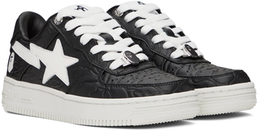 Кецове и обувки BAPE Sta #3 M1 "Black/White" Черно | 0ZXSHM191052L-BLK, 2
