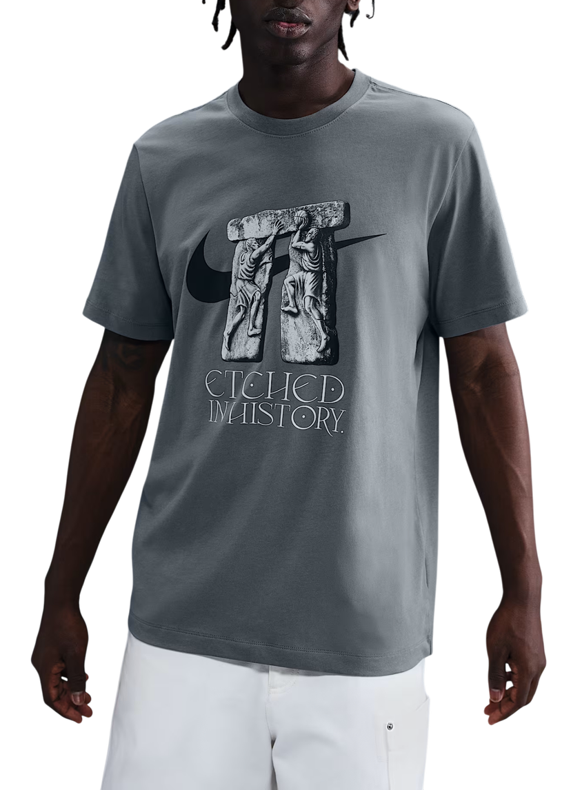Тениска Nike Nike Etched T-Shirt Сиво | hv1699-084