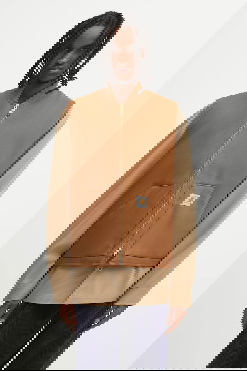 Жилетка Carhartt WIP Zipped Classic Vest Кафяво | I035695.HZ01, 0