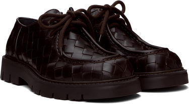 Кецове и обувки Bottega Veneta Bottega Veneta Haddock Derbys Кафяво | 776576V2WT22113, 3