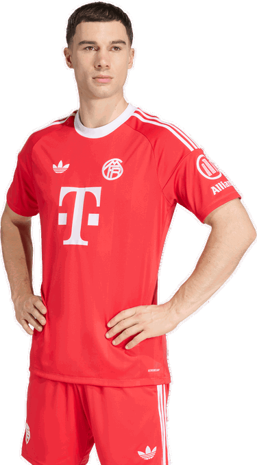 Фланелка adidas Originals FC Bayern Goalkeeper 3rd Jersey 2025/26 Червено | jn8517, 3