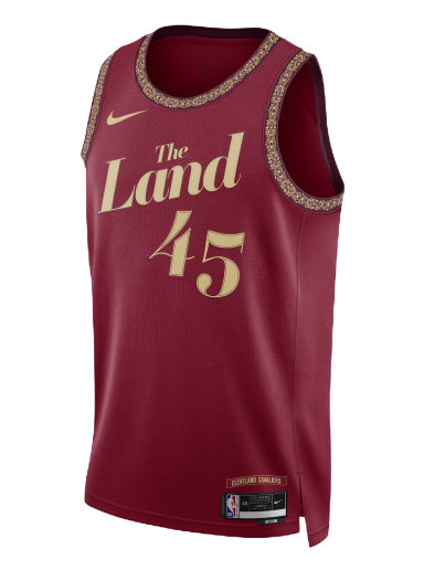 Фланелка Nike Dri-FIT NBA Swingman Donovan Mitchell Cleveland Cavaliers City Edition 2023/24 Jersey Бургунди | DX8498-601