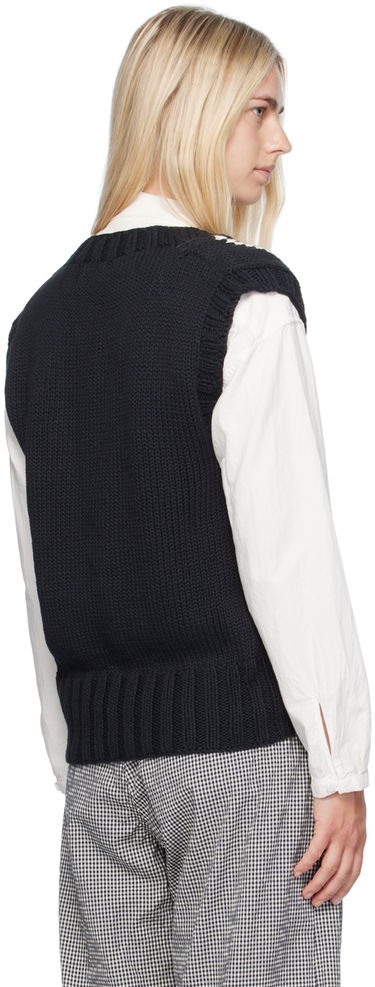 Жилетка YMC YMC Heidi Floral Knit Vest Черно | Q8WMA, 2