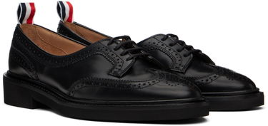 Риза Thom Browne Thom Browne Low Throat Wingtip Derbys Черно | FFC005C-L0043, 3