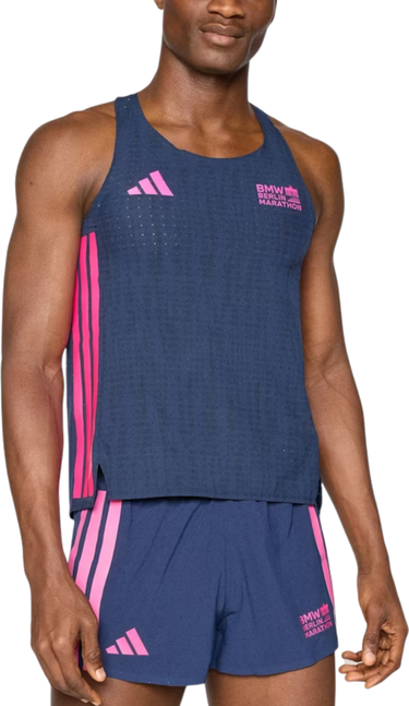 Потник adidas Originals Adidas BMW Berlin Marathon 2025 Men's Running Singlet Тъмно синьо | jz0136, 0