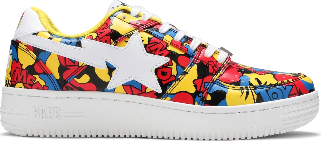 Кецове и обувки BAPE Medicom x Toy  Bape Sta Low "All-Over Camo" Многоцветен | 1G73191912, 1