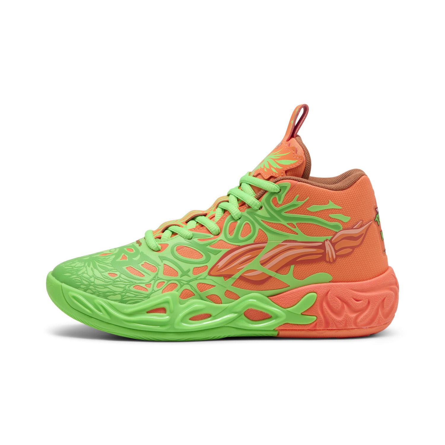 Кецове и обувки Puma HOOPS x TMNT MB.04 LM Зелено | 311313_01, 0