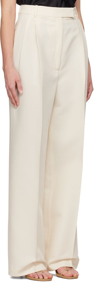Панталони Róhe Róhe High-Waist Tailored Trousers Бяло | 414-30-052, 1