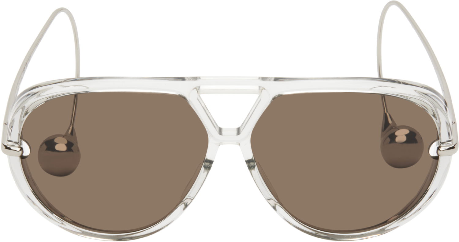 Слънчеви очила Bottega Veneta Aviator Sunglasses Сиво | BV1273S-009, 0