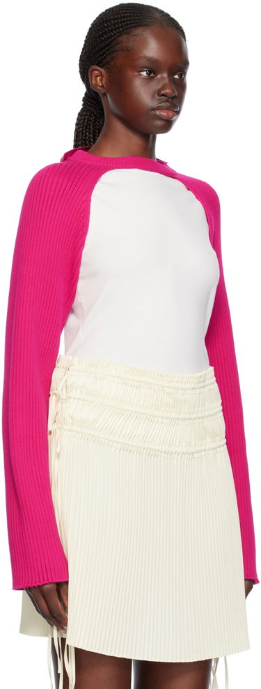 Пуловер Helmut Lang Rib Sweater Розово | O01HW722, 1