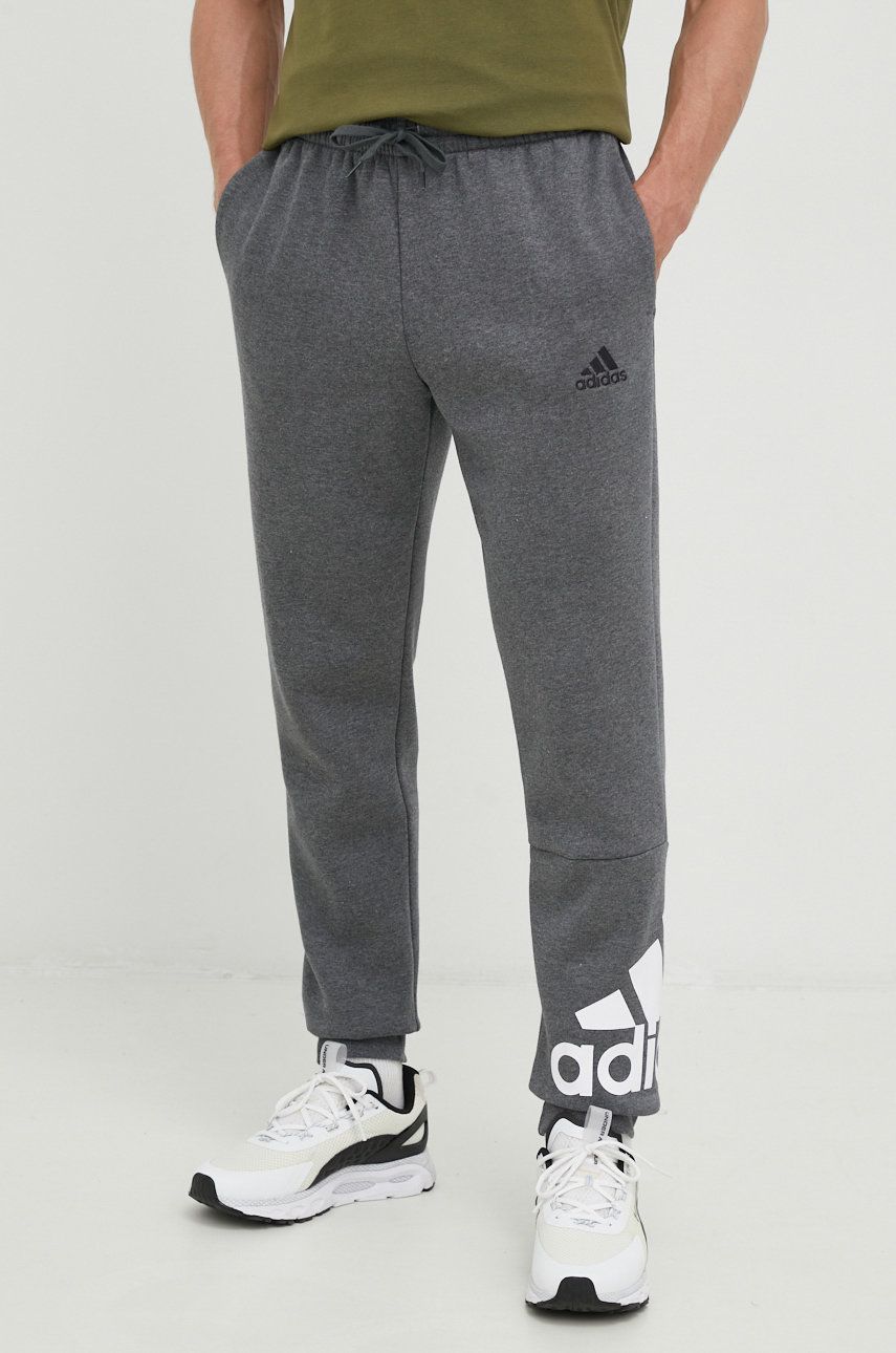 Спортни панталони adidas Originals Adidas Men's Fleece Joggers Сиво | HL2297, 0