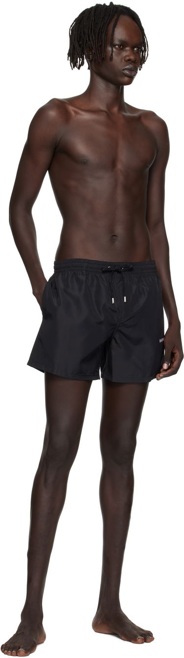 Бански Balmain Balmain Logo Swim Shorts Черно | BWB641580, 3