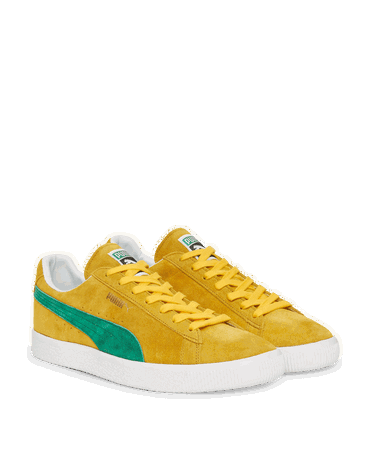 Кецове и обувки Puma Suede Vintage MIJ Sneakers Yellow Жълто | 380537-03, 1