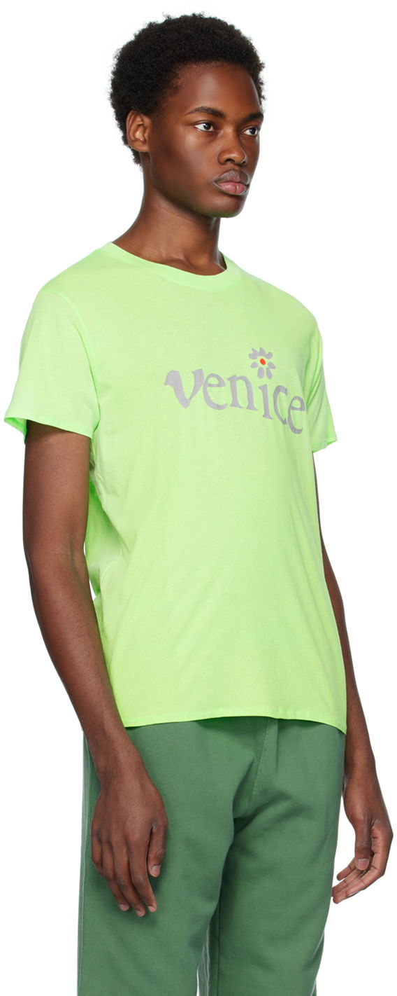 Тениска ERL 'Venice' Graphic T-Shirt Зелено | ERL06T012, 1