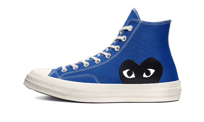 Кецове и обувки Converse Comme des Garçons PLAY x Chuck Taylor All-Star 70s Hi Синьо | 168300C, 0