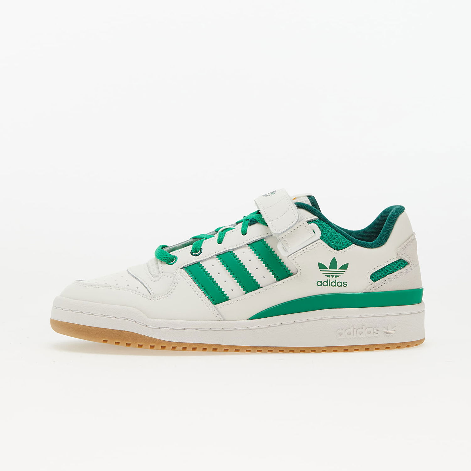 Кецове и обувки adidas Originals Forum Low Cloud White/ Green/ Gum Зелено | IE7175, 0