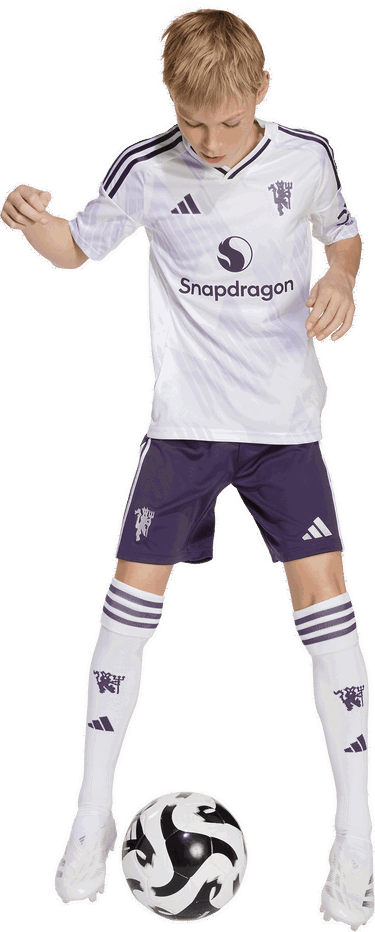 Фланелка adidas Originals Manchester United FC 2025/26 Home Jersey Бяло | jp3030, 5
