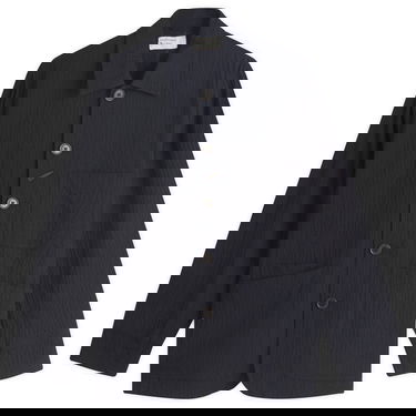 Яке Universal Works Bakers Jacket Seersucker Тъмно синьо | 32112-DKN, 0