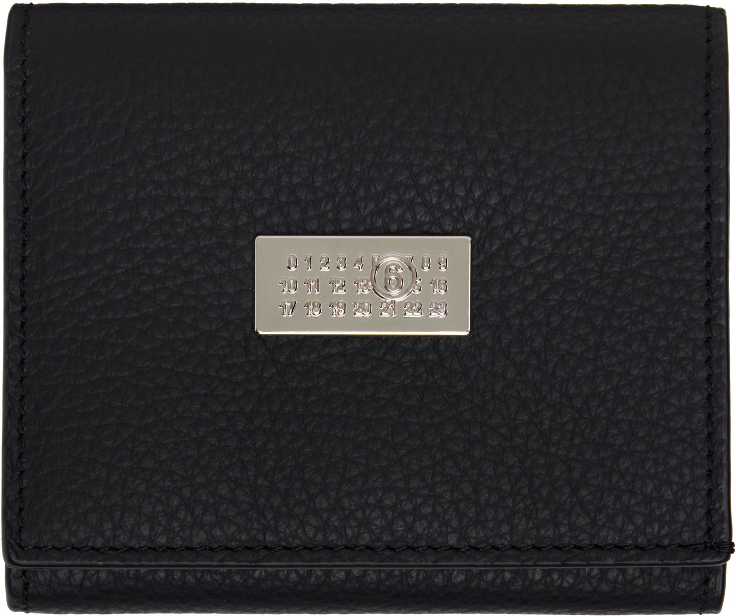 Портфейл Maison Margiela MM6 Maison Margiela Numeric Trifold Wallet Черно | SA6UI0030 P8336, 0