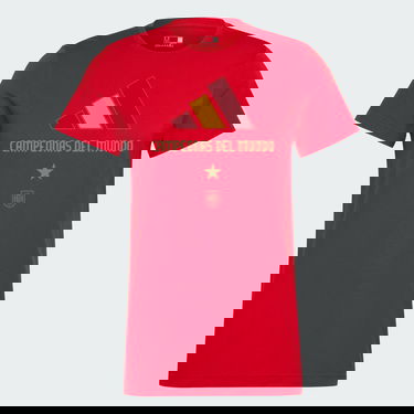 Тениска adidas Originals Spain WWC 2023 Winners Червено | JF8942, 5