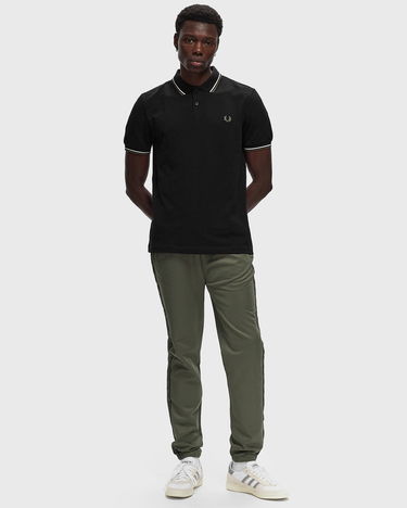 Поло тениска Fred Perry Twin Tipped Shirt Black XL Черно | M3600-W54, 1