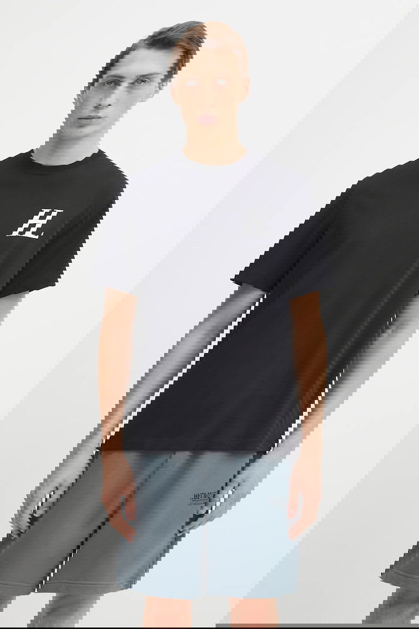 Тениска Helmut Lang Helmut Lang Logo Print T-Shirt Черно | P04HM507, 0
