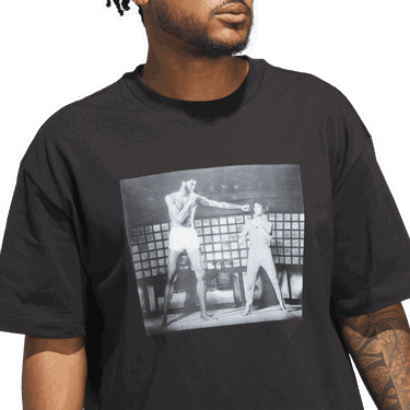 Тениска adidas Performance Kareem Scoring Champ Graphic Tee Черно | JZ7911, 4