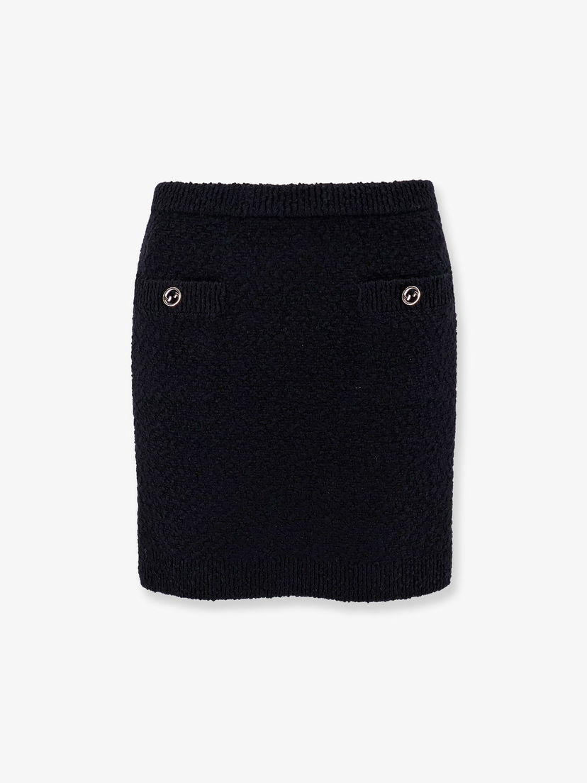 Пола Gucci Mini Skirt Черно | 797893XKD8E1000