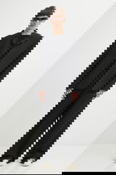 Панталони 032C 032C Wide Leg Suit Wool Blend Trousers Черно | F25.MRW.0903.000, 4