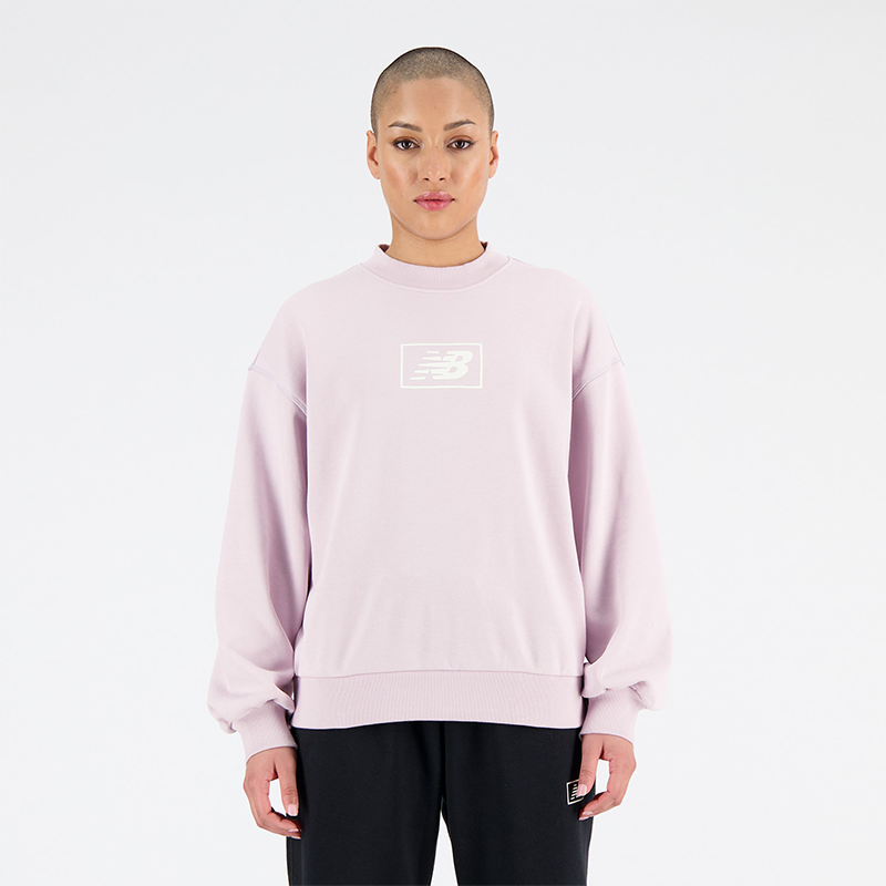 Суитчър New Balance Hoodie Розово | WT33514DMY, 0