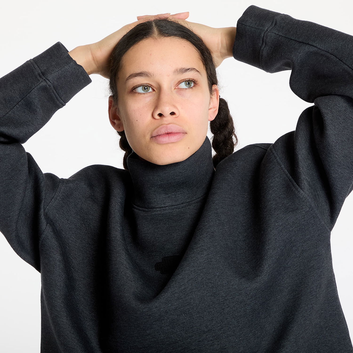 Пуловер The North Face The North Face Relaxed Mock Neck Sweater Сиво | NF0A89C1KS71, 1