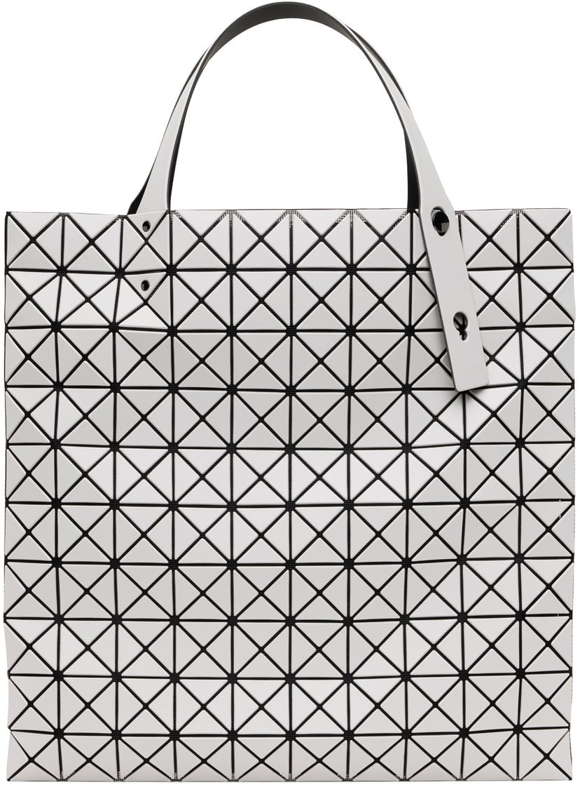 Голяма пазарска чанта BAO BAO ISSEY MIYAKE Geometric Pattern Matte Tote Bag Сиво | BB48AG503