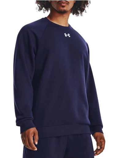 Суитчър Under Armour Rival Fleece Crewneck Тъмно синьо | 1379755-410