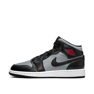Кецове и обувки Jordan Air Jordan 1 Mid GS "Shadow" Сиво | 554725-096, 1
