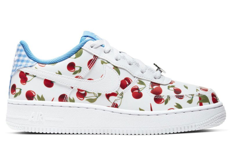 Кецове и обувки Nike Air Force 1 Low Cherry Бяло | CJ4094-100, 0