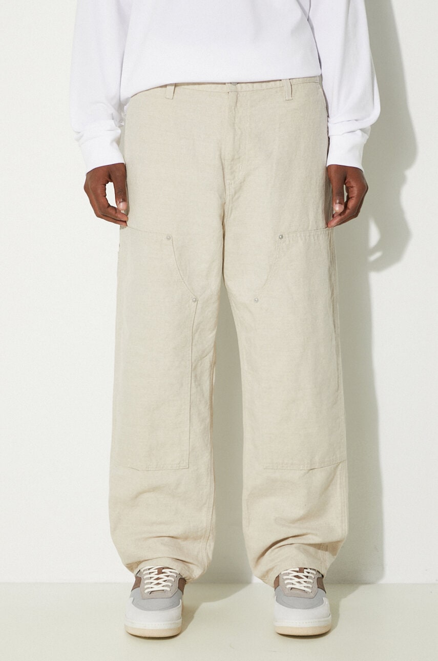 Панталони Carhartt WIP Walter Double Knee Pant Бежово | I033580.502, 0