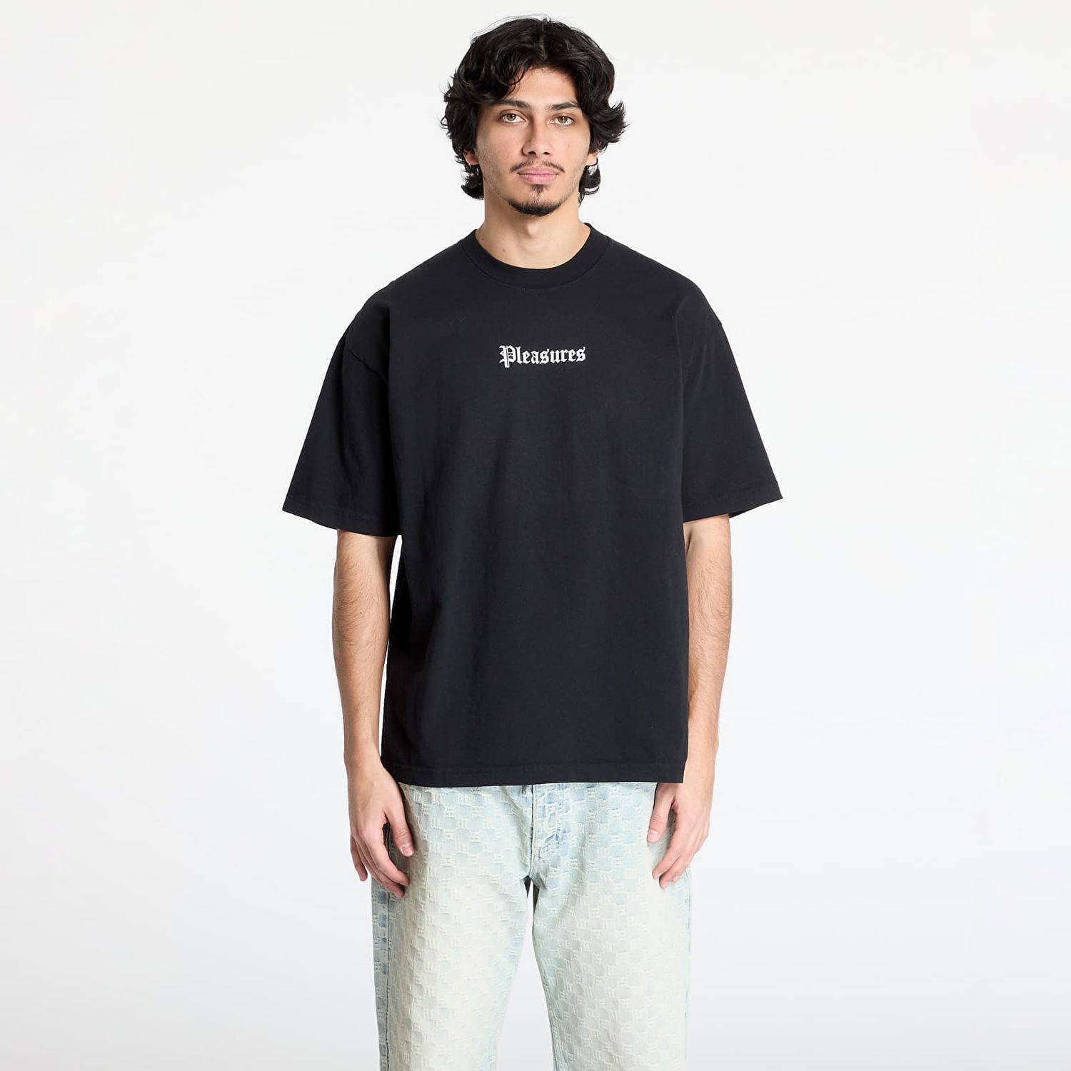 Тениска Pleasures Pleasures Burn Again T-Shirt Черно | P25SP056 BLACK, 0