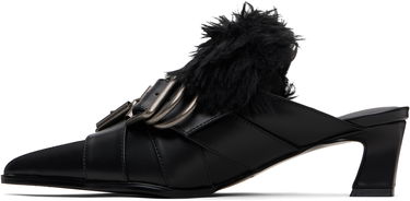Аксесоари Andersson Bell Andersson Bell Layered Strap Mule Heels Черно | aaa485w, 2