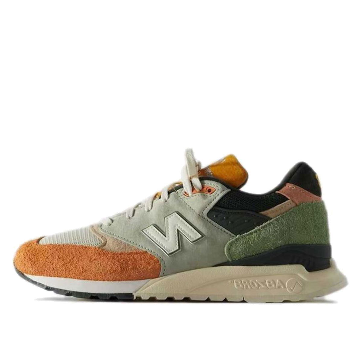 Кецове и обувки New Balance 998 Ronnie Fieg & Frank Lloyd Wright Foundation Broadacre City Aloe Wash Зелено | U998KT1, 0