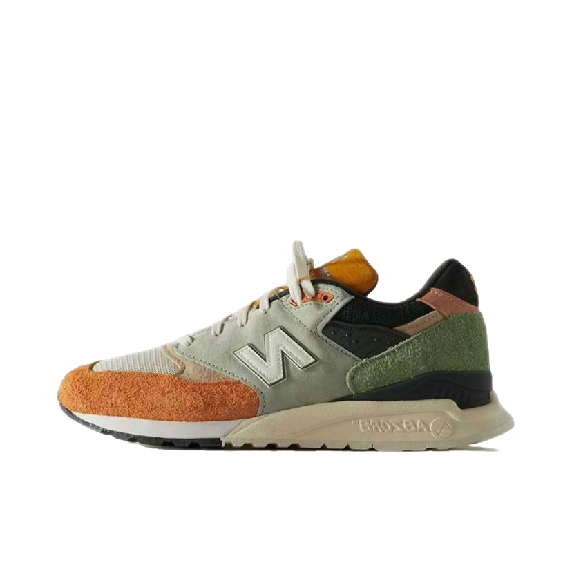 Кецове и обувки New Balance 998 Ronnie Fieg & Frank Lloyd Wright Foundation Broadacre City Aloe Wash Зелено | U998KT1