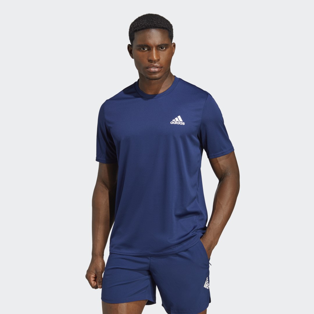 Тениска adidas Originals AEROREADY Designed for Movement Тъмно синьо | IC7271, 0