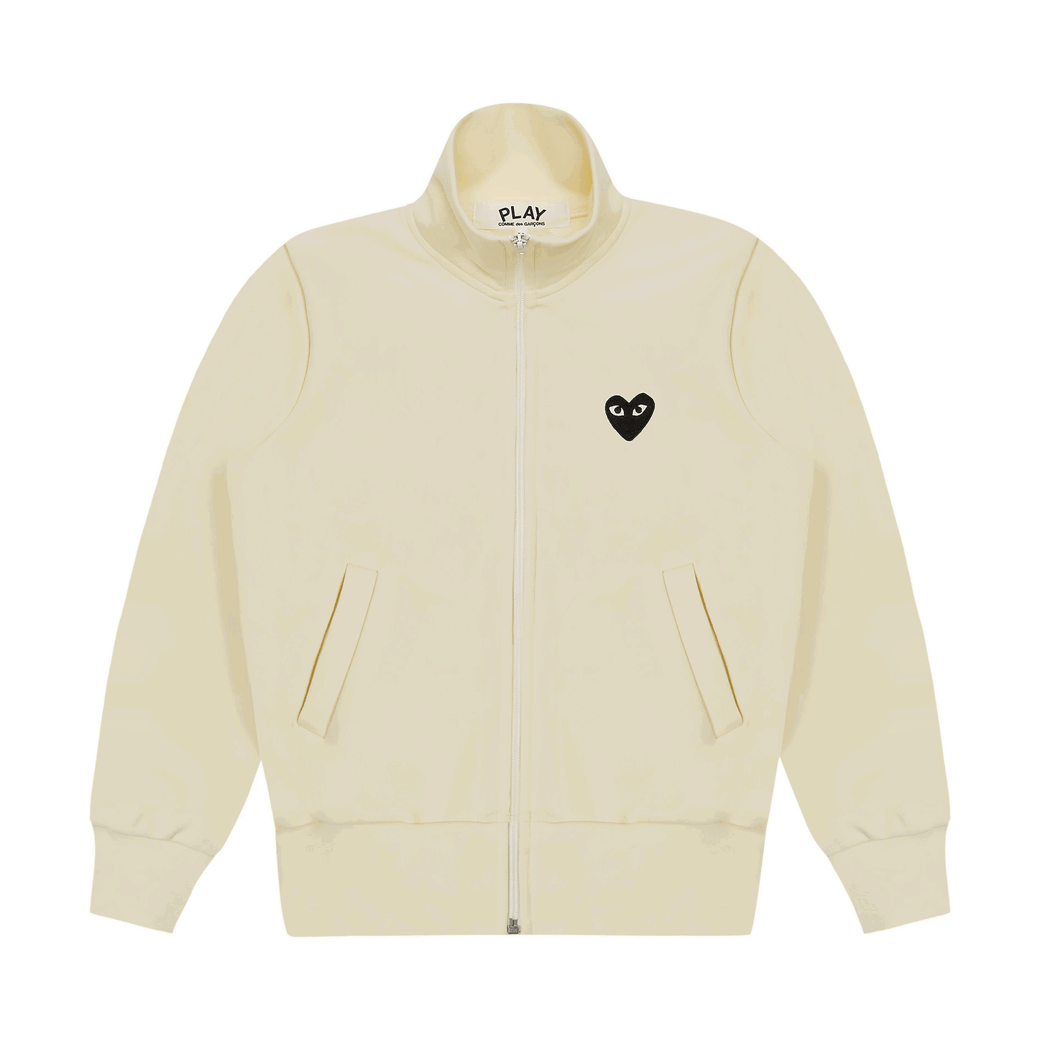 Суитчър Comme des Garçons PLAY Big Black Heart Hoodie Бежово | AZ T256 051 3, 0