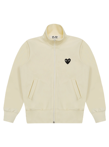 Суитчър Comme des Garçons PLAY Big Black Heart Hoodie Бежово | AZ T256 051 3