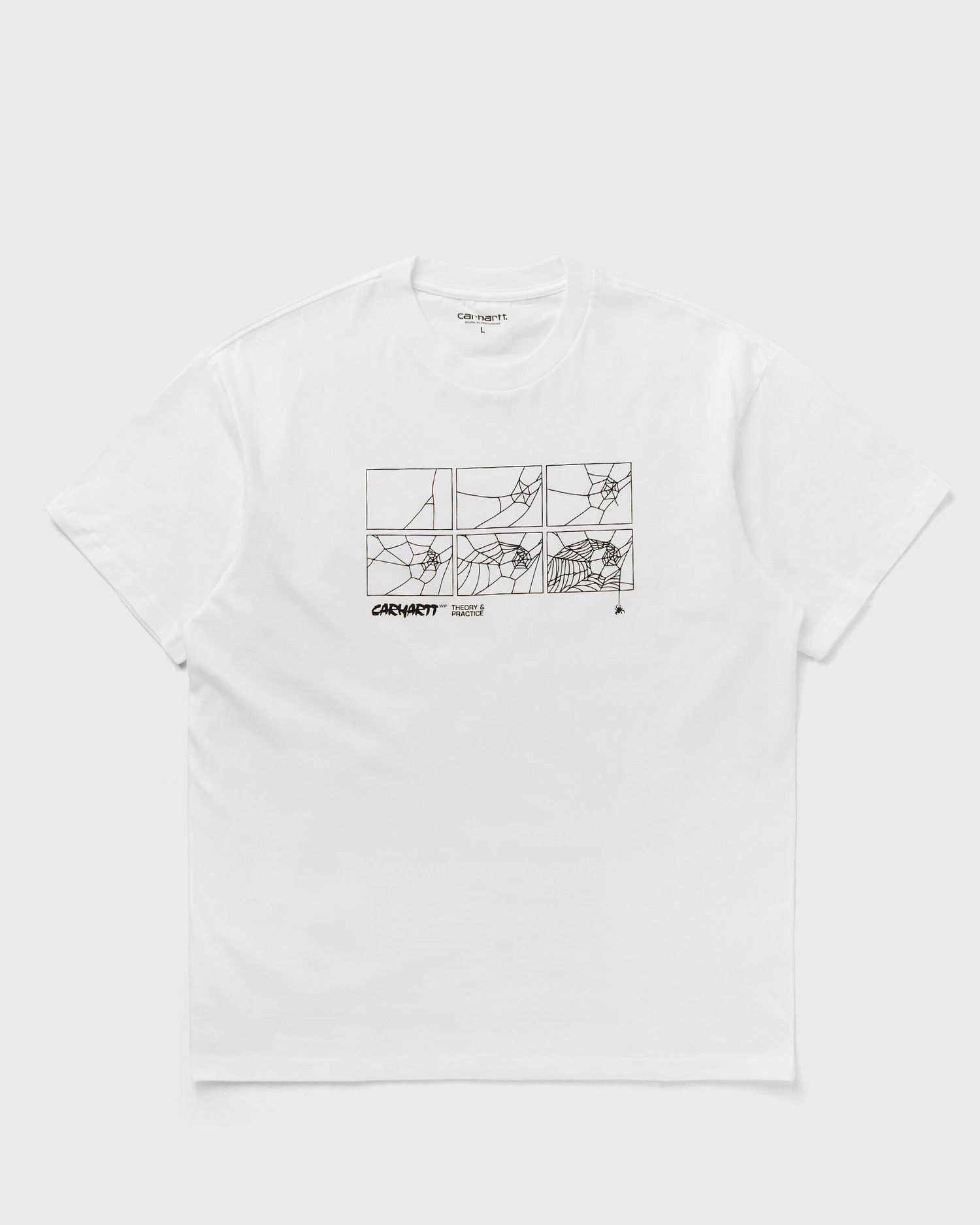 Тениска Carhartt WIP Theory & Practice Graphic T-Shirt Бяло | I035501-02.XX, 0